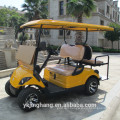 Electric two seater aluminum pull cart golf carts